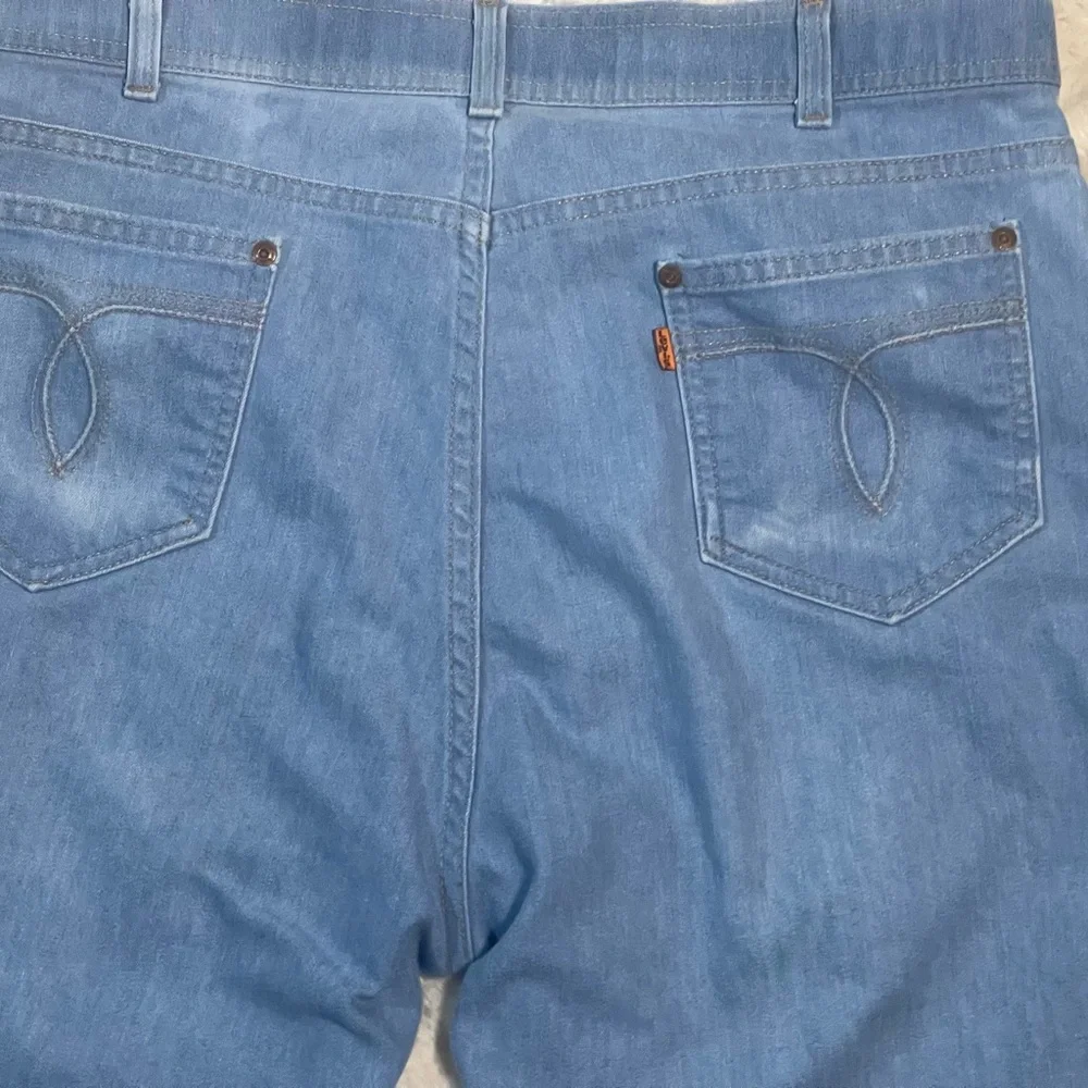 W38 L29 Vintage Levi's Orange Tag Light Blue Denim Jeans Made‎ USA